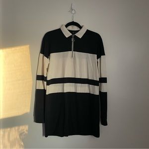 Volcom Rugby Style Long Sleeve Dress Size Small